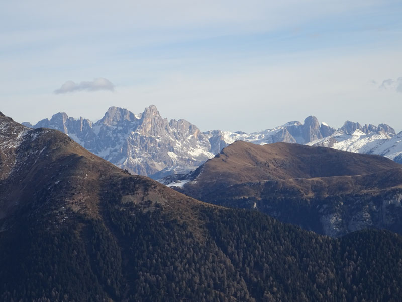 Corno Bianco (Weisshorn)  m.2317 ....dal Passo Oclini